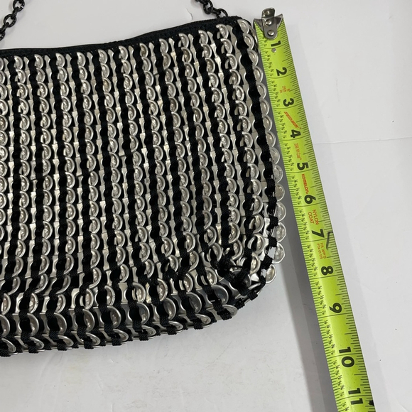 handmade bag with can lids - Picture 5 of 5